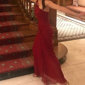 Carolina Herrera Red gown